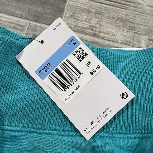 Nike Women's FD1409-035 Sportswear Phoenix Fleece Lounge Shorts Size Medium NWT - Picture 2 of 11